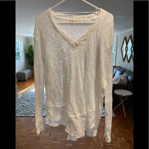 Free People Ivory Sweater